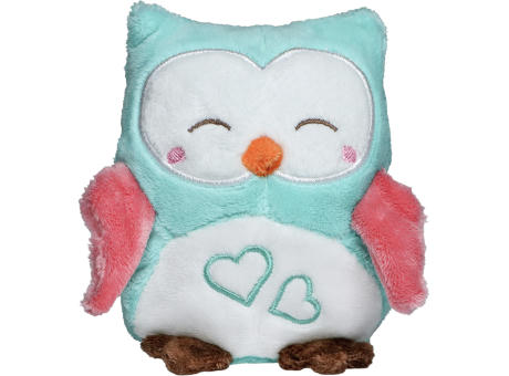 Eule mit Knisterfolie