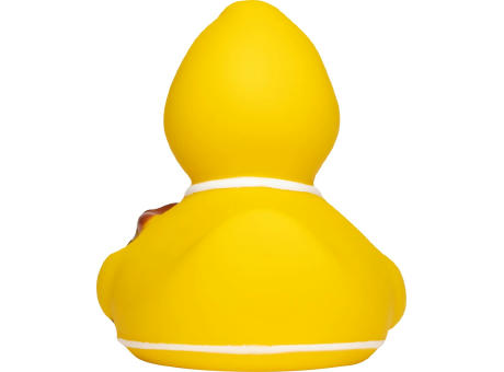 Quietsche-Ente Grillmeister mit Slogan Grillmeister