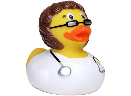 Quietsche-Ente Ärztin, brünette