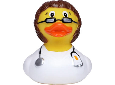 Quietsche-Ente Ärztin, brünette