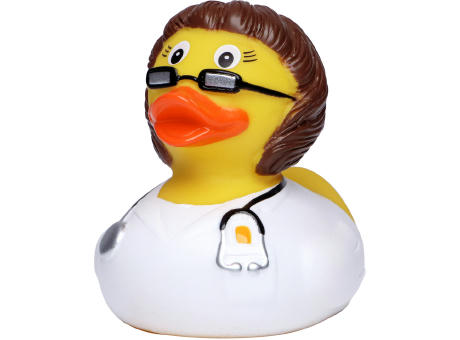 Quietsche-Ente Ärztin, brünette