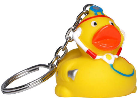 Schlüsselanhänger Ente Doktor