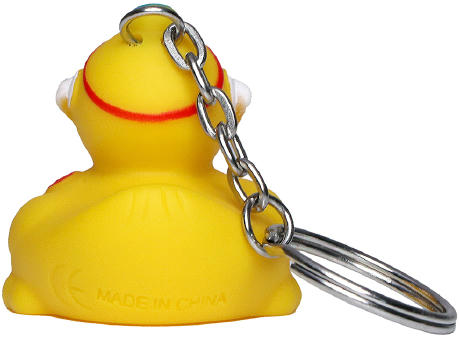 Schlüsselanhänger Ente Doktor