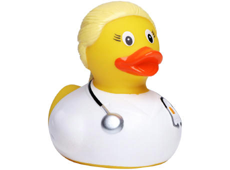 Quietsche-Ente Ärztin, blond
