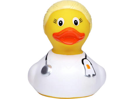Quietsche-Ente Ärztin, blond