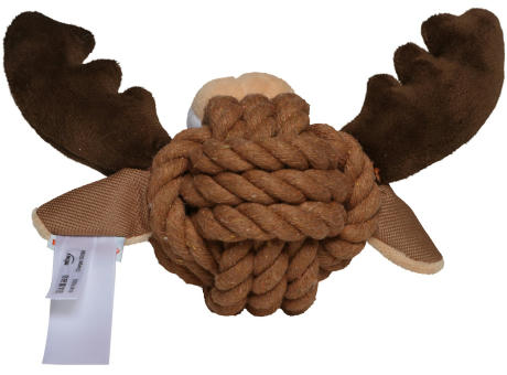 Hundespielzeug Knotentier Elch