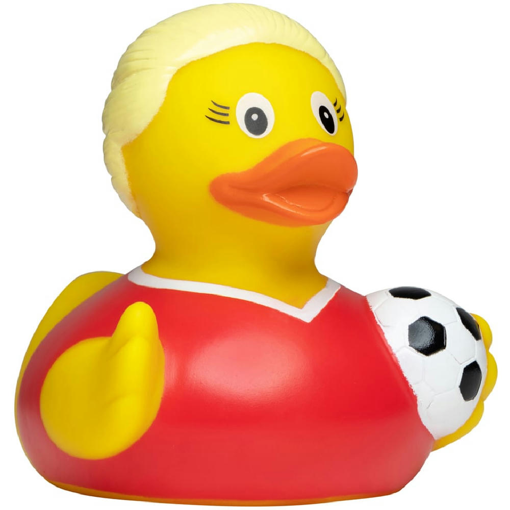 Quietsche-Ente Fußballerin