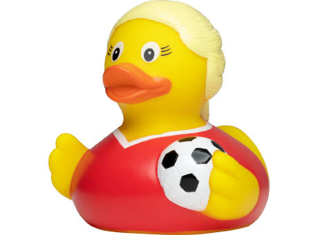 Quietsche-Ente Fußballerin