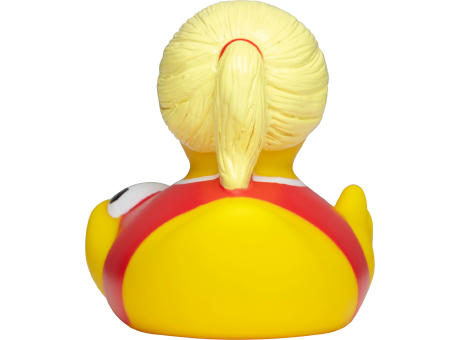 Quietsche-Ente Fußballerin