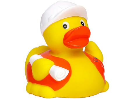 Quietsche-Ente Bauarbeiter