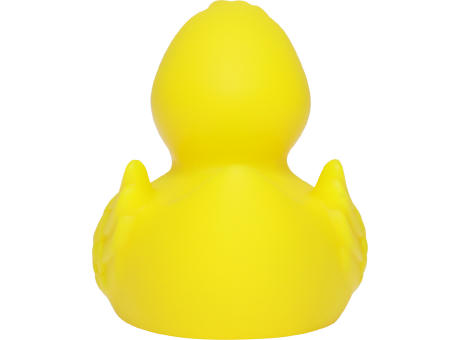 Renn-Ente, mit Metallplatte