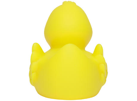 Renn-Ente, mit Metallplatte