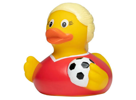 Quietsche-Ente Fußballerin