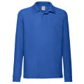 632010, Kids Long Sleeve Polo, Fruit of the Loom