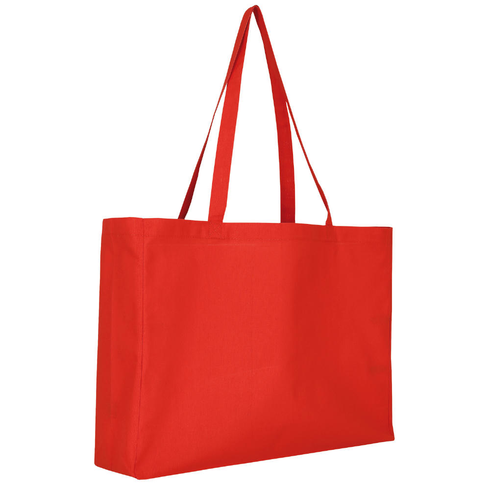 Cotton-Shopper, rot annähernd Pantone 18