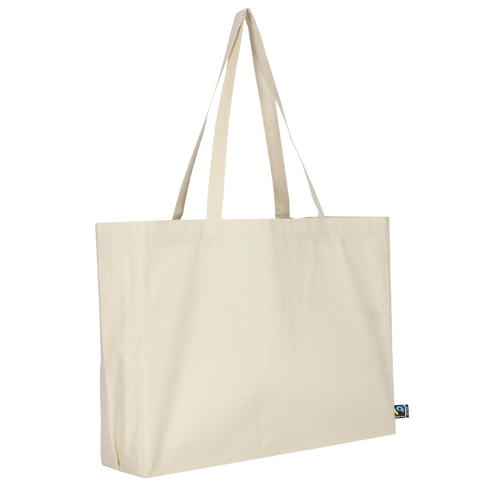 Fairtrade BW-Tasche, 48x36, BS, L, natur