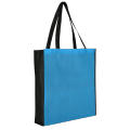 PP-Tasche, City Bag 2, hellblau/schwarz