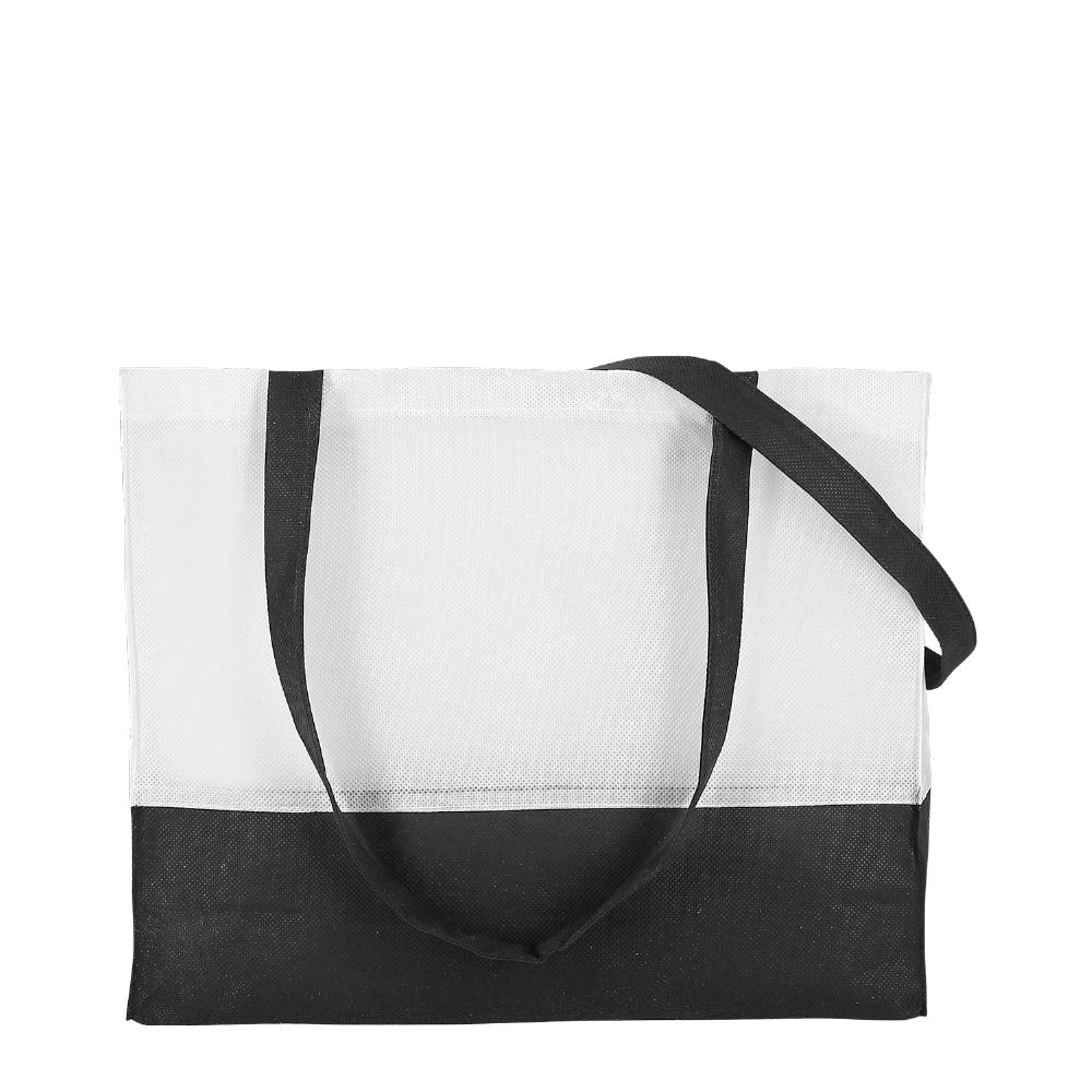 PP-Tasche, City Bag 1, 2-fbg. weiß/schwa