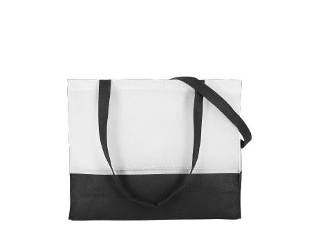 PP-Tasche, City Bag 1, 2-fbg. weiß/schwa