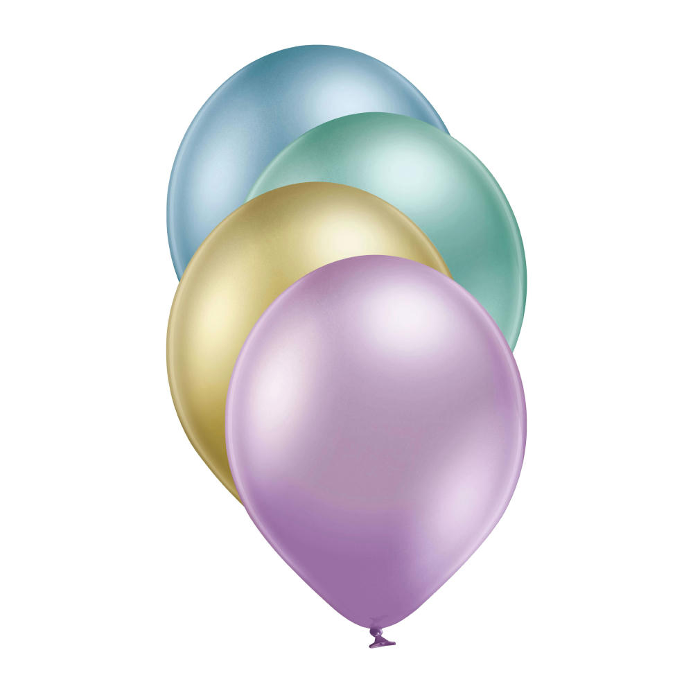 Chromeballon Größe L, ca. 100/110 cm Umfang