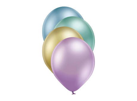 Chromeballon Größe L, ca. 100/110 cm Umfang