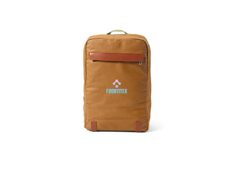 Vienna Laptop Rucksack 23L recy. Baumwolle 340 gsm 