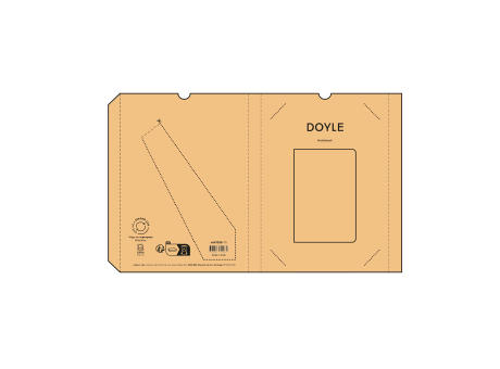 Doyle Notizbuch A5 recy. Papier 80gsm 196 Seiten