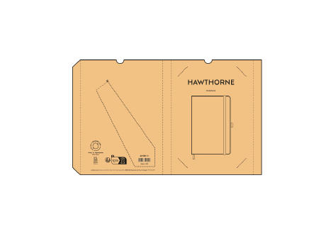 Howthorne Notizbuch A5 recy. Papier 70gsm 196 Seiten