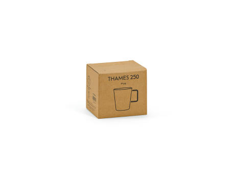 Thames 250 Tasse aus Keramik, 270ml. Matte Oberfläche
