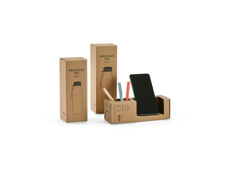 Arkansas 500 Trinkflasche recy.Edelstahl, 495 ml. Mit Tragegriff