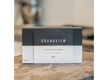 Soundview Lautsprecher rABS 3600 mAh. 10 Std Spielzeit. Mit LCD-Display