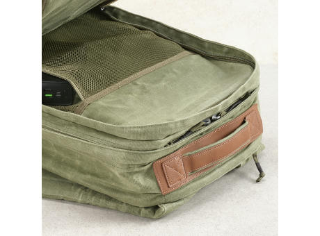 Cape Town 27L Rucksack recy. Baumwolle 230gsm für Laptops bis 17"