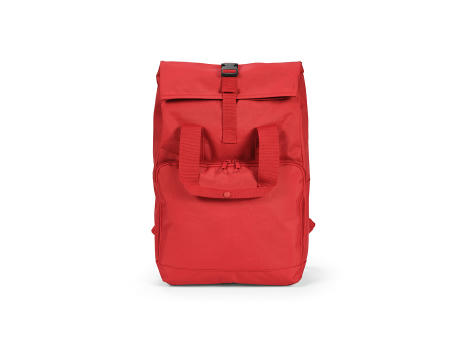 Warsaw 20L Rucksack aus rPET.Roll-Top- und Schnallenverschluss