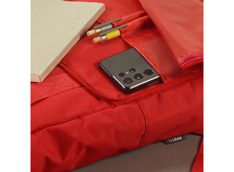 Warsaw 20L Rucksack aus rPET.Roll-Top- und Schnallenverschluss