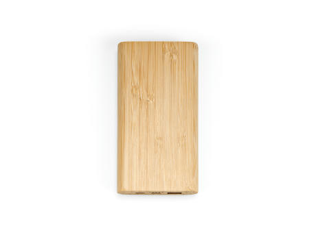 Pythagoras Powerbank aus Bambus mit 10000 mAh. 15 W