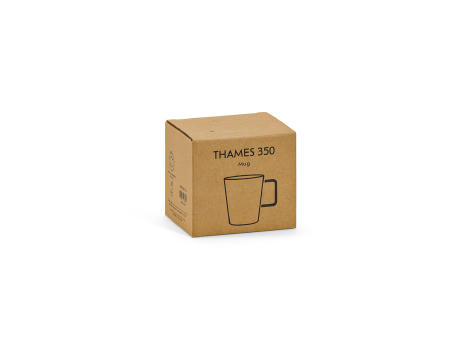 Thames 350 Tasse aus Keramik, 360ml. Matte Oberfläche