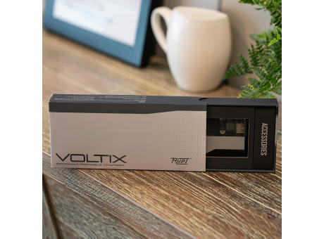 Voltix Powerbank aus rABS mit 10000 mAh. 18 W. LED-Anzeige