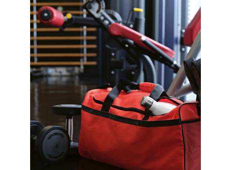 São Paulo L 50L Sporttasche, rPET ripstop.Mit reflektierenden Streifen