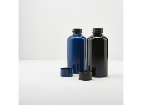Yukon Trinkflasche rAluminium, 550 ml. Einwandig und Auslaufsicher