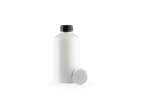 Yukon Trinkflasche rAluminium, 550 ml. Einwandig und Auslaufsicher