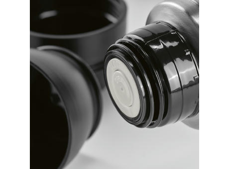 Flinders Thermos recy.Edelstahl, 1080 ml. Mit 2 Bechern und Karabiner