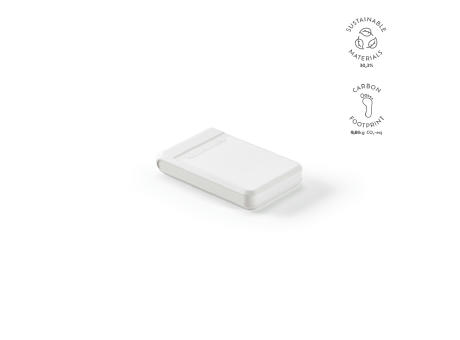 Ampx Powerbank aus rABS mit 6000 mAh.Lädt das Smartphone 2–3 Mal auf