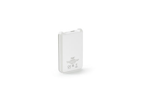 Ampx Powerbank aus rABS mit 6000 mAh.Lädt das Smartphone 2–3 Mal auf