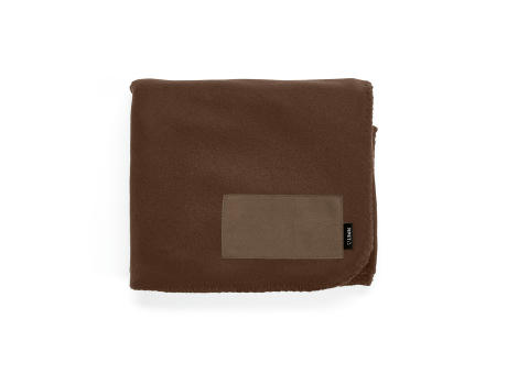 Pollock Decke aus rPET (180 g/m²). Mit personalisierbarem Aufnäher