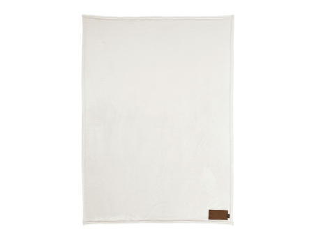 Van-Eyck Decke aus rPET (240 g/m²). Mit personalisierbarem Aufnäher