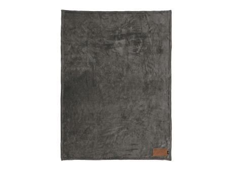 Van-Eyck Decke aus rPET (240 g/m²). Mit personalisierbarem Aufnäher