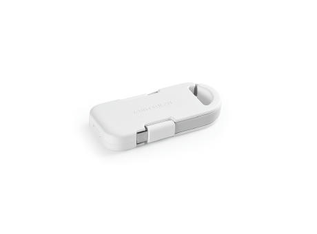 Evergreen Go 2-in-1 Schlüsselanhänger mit Powerbank. rTPE. 1000mAh. LED-Anzeige