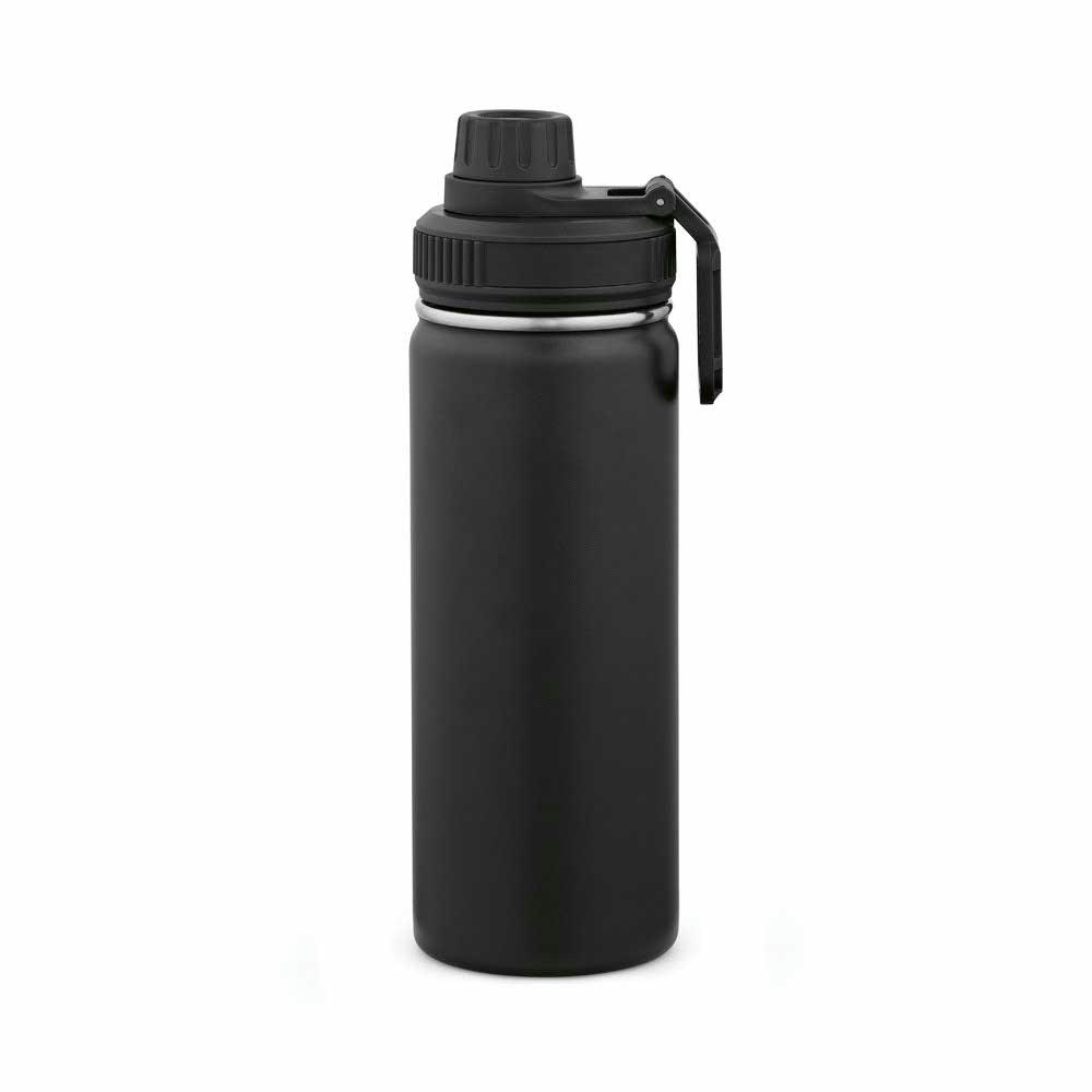 Salween Trinkflasche 560ml aus recy. Edelstahl.Doppelwandig, Doppelverschluss,Tragegriff