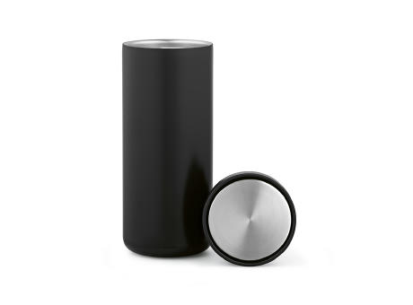 Rhine Thermobecher 600ml aus recy. Edelstahl, doppelwandig, mit 360°-Push-Deckel