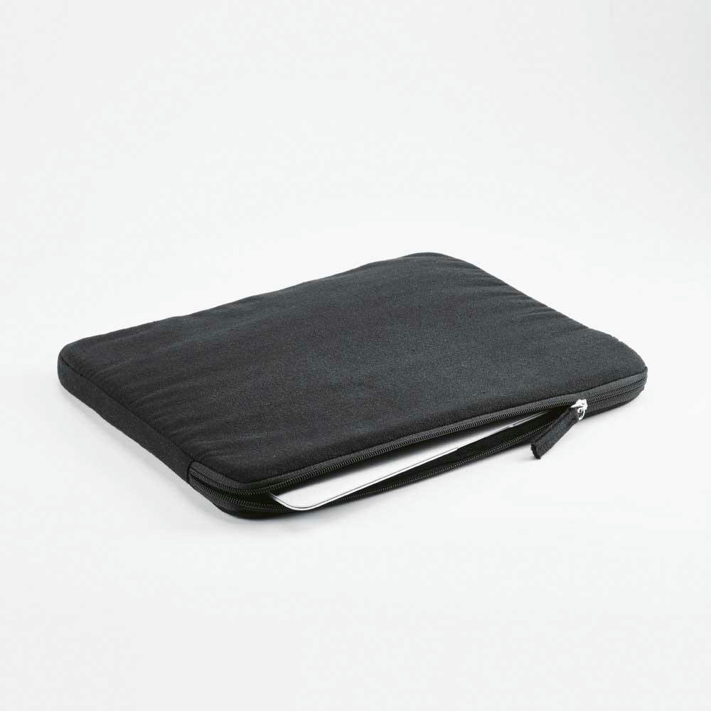 Dubai Laptop-Hülle aus recy. Baumwolle, 270g/m². Für Laptops bis 15,6"